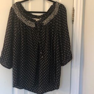 Off shoulder blouse
